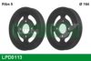 LUCAS ENGINE DRIVE LPD0113 Belt Pulley, crankshaft